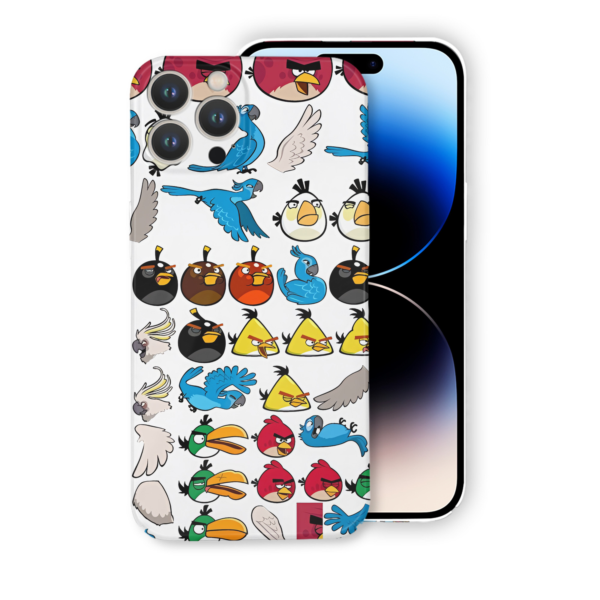 （画像用） Angry Birds アングリーバード 【iPhone 14シリーズ対応】ハードケース